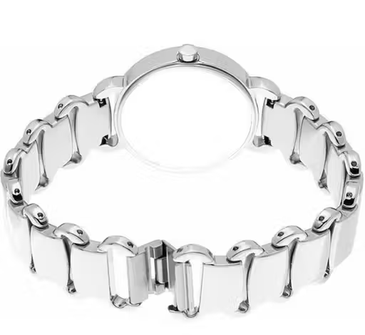 Women Silver Metal Casual Watches