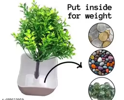 artificial plant (set of 10) home decoration